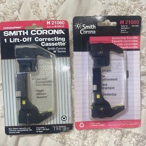 Vintage Smith Corona Correcting Cassettes